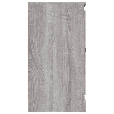 vidaXL Sideboard Grey Sonoma 70x35.5x67.5 cm Engineered Wood