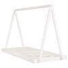 vidaXL Kids Bed Frame White 90x200 cm Solid Wood Pine