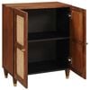vidaXL Sideboard Brown 60 x 33 x 75 cm Solid Mango Wood
