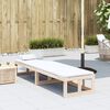 vidaXL Garden Sofa Bench Extendable Solid Wood Pine
