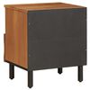 vidaXL Bedside Cabinet Brown 40 x 33 x 46 cm Solid Mango Wood