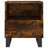 vidaXL Bedside Cabinets 2 pcs Smoked Oak 40x35x47.5 cm Engineered Wood