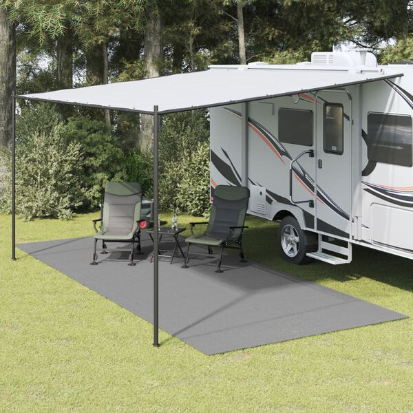 vidaXL Tent Carpet Anthracite 6x2.5 m