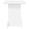 vidaXL End Table White 35.5 x 35 x 40 cm Engineered Wood