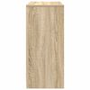vidaXL Sideboard Sonoma Oak 85x34x76 cm Engineered Wood