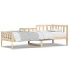 vidaXL Day Bed without Mattress 90x190 cm Single Solid Wood Pine