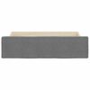 vidaXL Bed Drawers 2 pcs Dark Grey Engineered Wood and Fabric