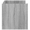 vidaXL Coffee Table Grey Sonoma 100x50x50 cm Engineered Wood