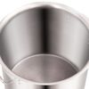 vidaXL 2 Piece Stock Pot Set 50/25 L Stainless Steel