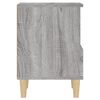 vidaXL Bedside Cabinets 2 pcs Grey Sonoma 40x35x50 cm