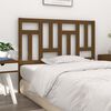 vidaXL Bed Headboard Honey Brown 125.5x4x100 cm Solid Wood Pine
