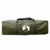 vidaXL Camping Tent Tunnel 4-Person Olive Green Waterproof