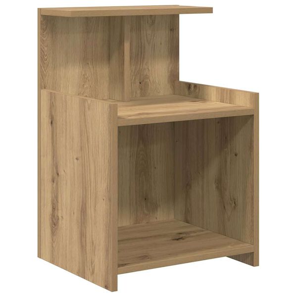 vidaXL Bedside Cabinet Artisan Oak 40 x 35 x 60 cm Engineered Wood