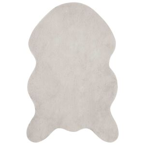 vidaXL Faux Rabbit Fur Rug Olite Beige 60 x 90 cm Polyester