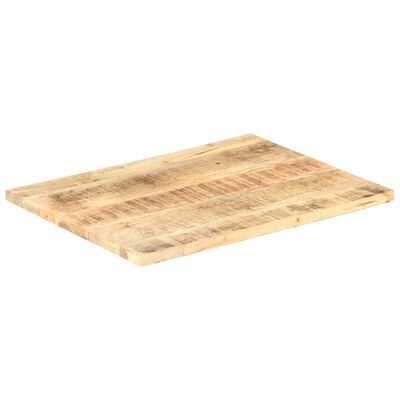 vidaXL Table Top Solid Mango Wood 25-27 mm 90x70 cm