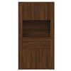 vidaXL Highboard Brown Oak Engineered Wood