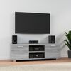 vidaXL TV Cabinet Grey Sonoma 120x40.5x35 cm Engineered Wood