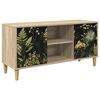 vidaXL TV Cabinet RHENEN 102 x 33 x 50 cm Sonoma Engineered Wood