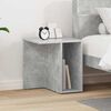 vidaXL End Table Concrete Grey 37 x 32 x 40 cm Engineered Wood