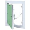 vidaXL Access Panel Green and Silver 20 x 25 cm