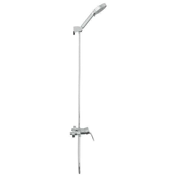 vidaXL Shower Head Set Chrome G 1 / 2 inches Brass