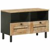 vidaXL Storage Cabinets Natural 70 x 33 x 46 cm Solid Mango Wood