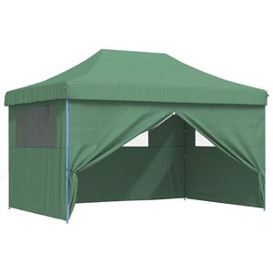 vidaXL Party Tent 292 x 440 x 315 cm Green Oxford Fabric