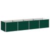 vidaXL Raised Garden Bed Green 320 x 80 x 55 cm cold-rolled steeel
