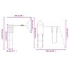 vidaXL Outdoor Playset Solid Wood Douglas