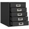 vidaXL Office Cabinet Anthracite 28x35x35 cm Metal
