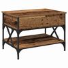 vidaXL Coffee Table Old Wood 70 x 50 x 50 cm Engineered Wood