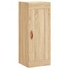 vidaXL Highboard Sonoma Oak 34.5x34x180 cm Engineered Wood