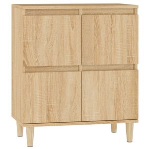 vidaXL Sideboard Sonoma Oak 60x35x70 cm Engineered Wood