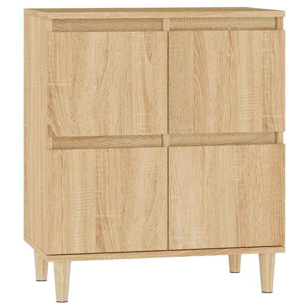 vidaXL Sideboard Sonoma Oak 60x35x70 cm Engineered Wood