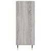 vidaXL Sideboard Grey Sonoma 69.5x34x90 cm Engineered Wood