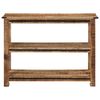 vidaXL Console Table 100x35x75 cm Solid Wood Mango