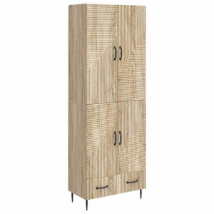 vidaXL Cabinet Set 2 pcs 66 x 34.5 x 95 cm Engineered Wood