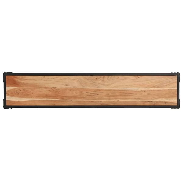 vidaXL TV Cabinet 150x30x40 cm Solid Acacia Wood