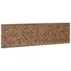 vidaXL Headboard Natural Solid-Teak
