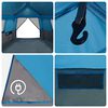 vidaXL Instant Tent Folding ALTA Blue 458 x 458 x 230 cm Steel