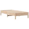 vidaXL Bed Frame without Mattress 90x200 cm Solid Wood Pine