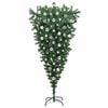 vidaXL Upside-down Artificial Pre-lit Christmas Tree with Ball Set PVC