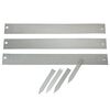 Nature Garden Border Edgings 3 pcs 91.4x10.2 cm Steel