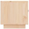 vidaXL TV Cabinet 80x34x35 cm Solid Wood Pine