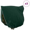 vidaXL Frost Protection Plant Fleece Covers 3 pcs Green 2.5 x 3.14 m