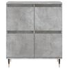 vidaXL Sideboard Concrete Grey 60x35x70 cm Engineered Wood