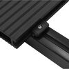 vidaXL Decking Board 6 pcs Anthracite WPC
