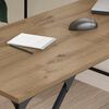 vidaXL Desk Artisan Oak 149 x 149 x 75 cm Engineered Wood