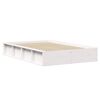 vidaXL Bed Frame White 120 x 200 cm Solid Pine Wood
