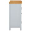 vidaXL Cupboard 70x35x75 cm Solid Oak Wood